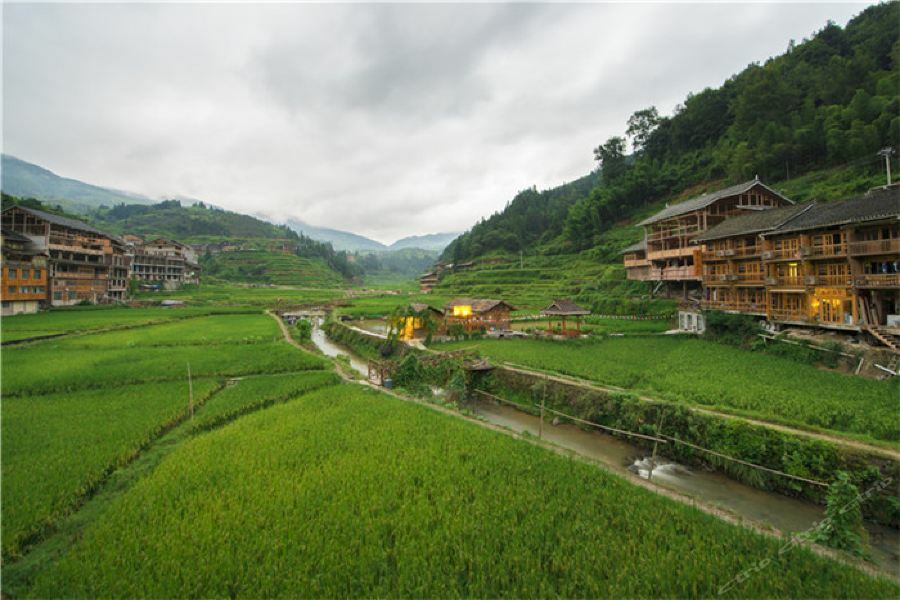 肇兴溪舍山堂 Creekside Inn Liping Buitenkant foto